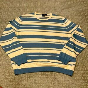 SALE! HUGO BOSS virgin wool/cashmere sweater, very good cond, XL/fits more M!